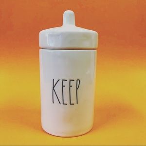 Rae Dunn KEEP Container With Lid